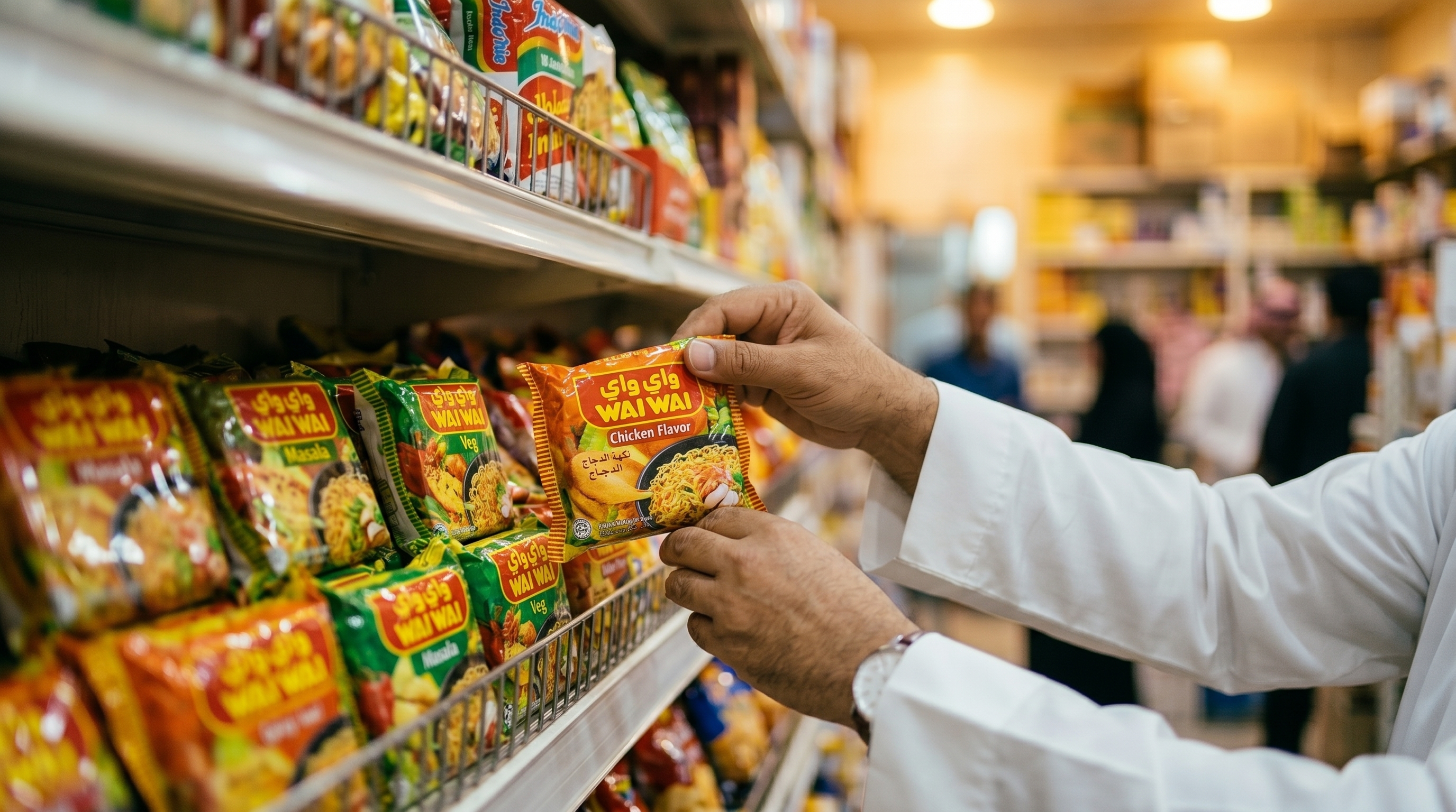 Product merchandising at retail store